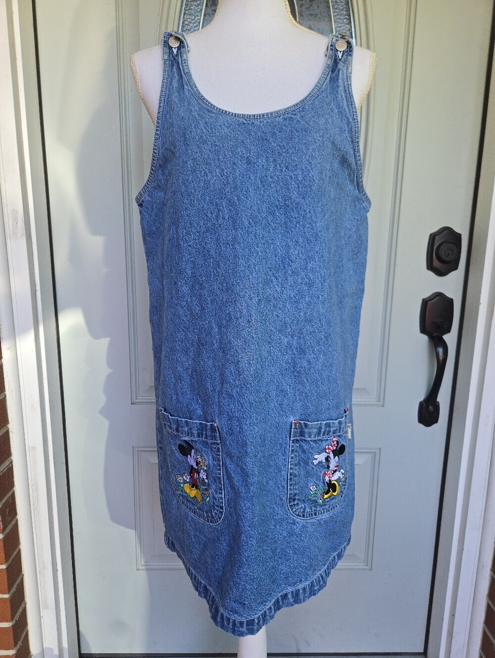 Mickey Unlimited Vintage Jerry Leigh Jumper Dress Denim